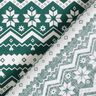Cotton Poplin Norwegian pattern – fir green,  thumbnail number 4