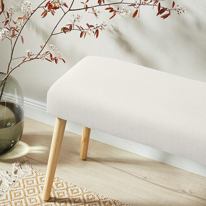 Decor Fabric Panama Classic Texture – offwhite, image number 5