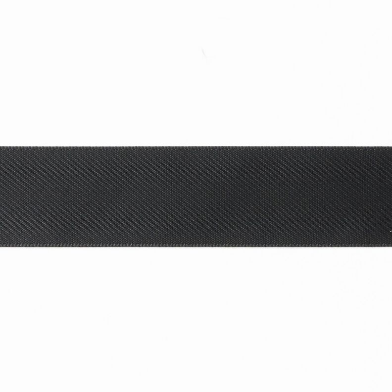 Satin Ribbon [25 mm] – black,  image number 1