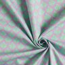 Coated Cotton Abstract Fans – pastel violet/mint,  thumbnail number 3
