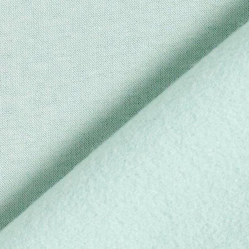 Brushed Sweatshirt Fabric – pastel green,  image number 5