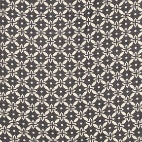 Chiffon floral ornaments – black/white, 