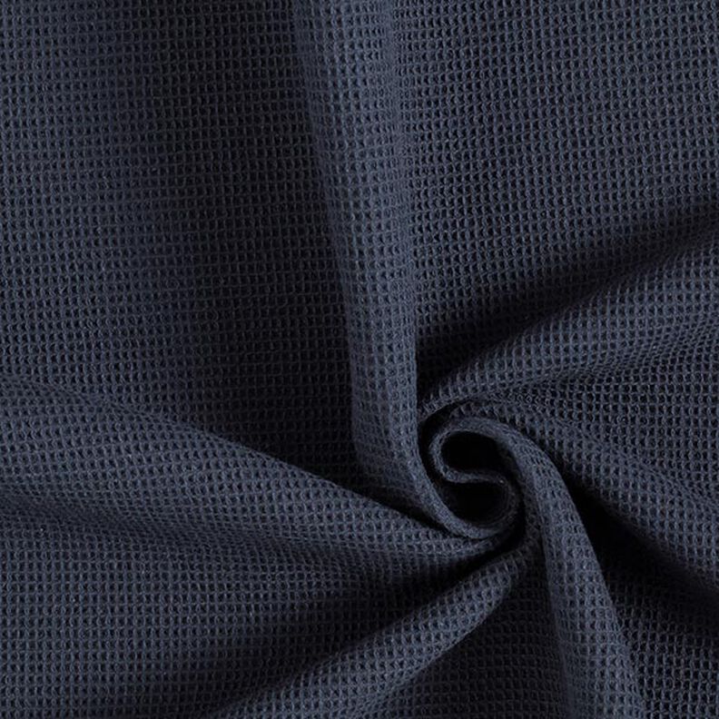 Waffle piqué Mini – navy blue,  image number 1