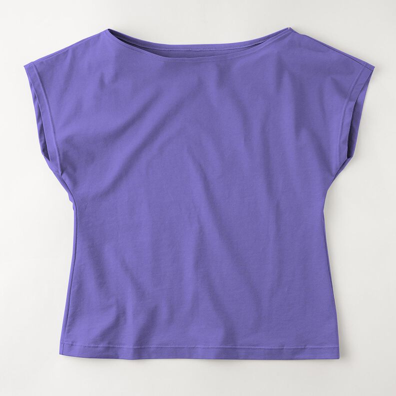 Lightweight summer jersey viscose – lilac,  image number 8