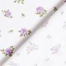 Cotton Poplin Delicate Roses – lavender/white,  thumbnail number 4