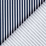 Cotton Poplin Stripes – navy blue/white,  thumbnail number 4