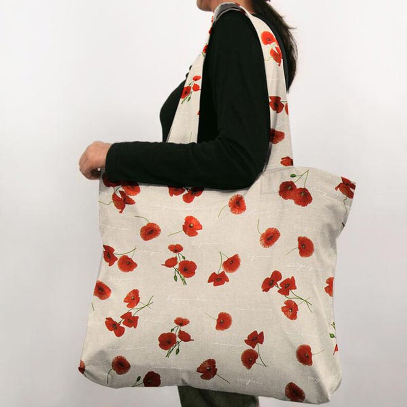 Poppy Half Panama – natural,  image number 8