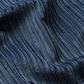 Wide and Narrow Fancy Cord – navy blue | Remnant 100cm, 