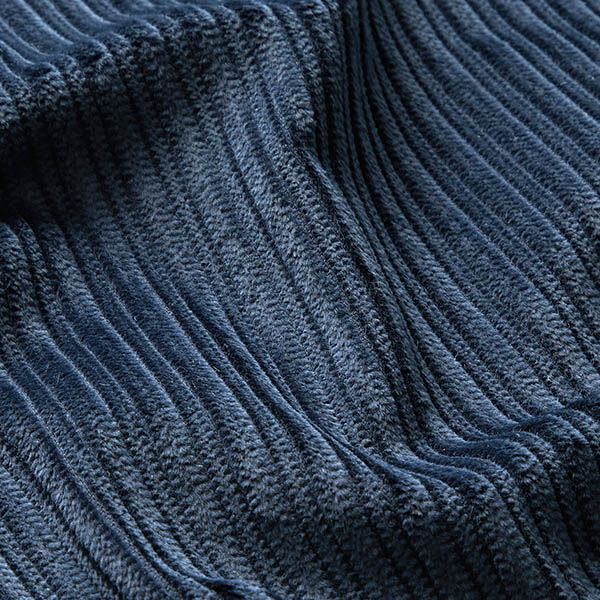 Wide and Narrow Fancy Cord – navy blue,  image number 2