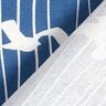 Decor Fabric Half Panama seagulls – ocean blue/white,  thumbnail number 4
