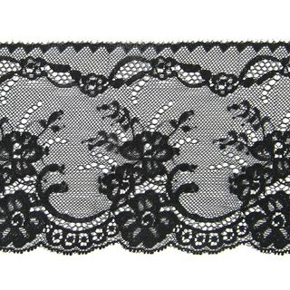 Wide Lace  - black, 