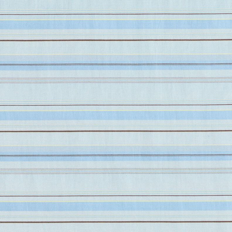 Stripes cotton viscose blend – silver blue,  image number 1