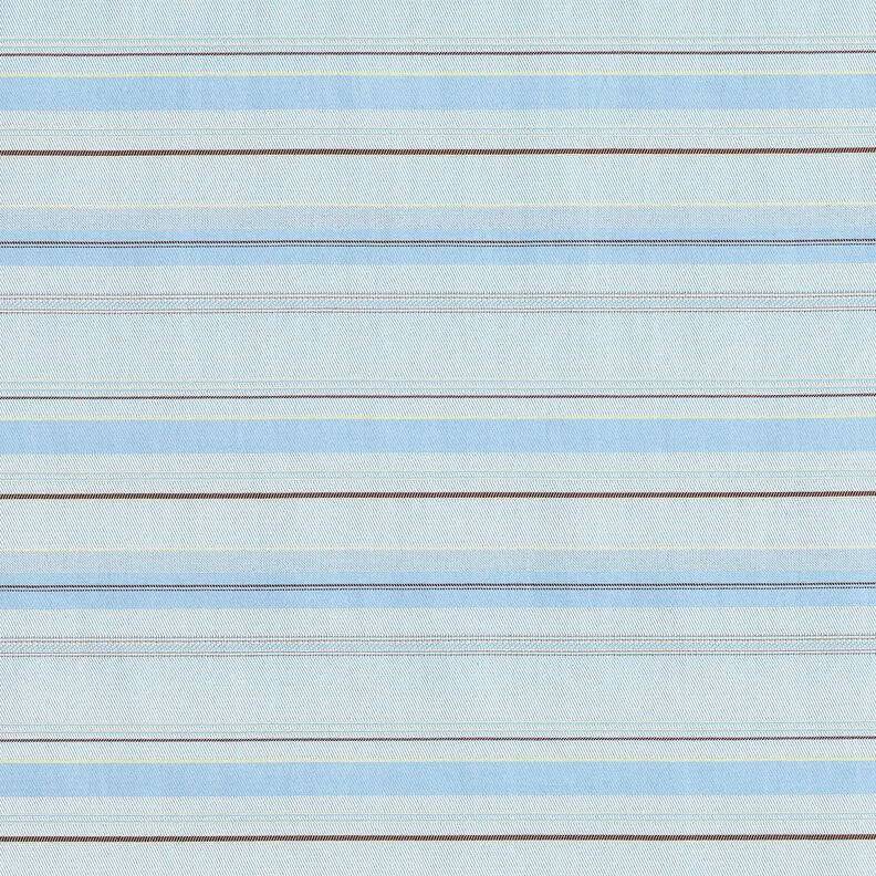 Stripes cotton viscose blend – silver blue, image number 1