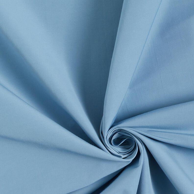 Plain water-repellent raincoat fabric – light blue,  image number 1