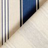 Decor Fabric Half Panama nautical stripes – natural/indigo,  thumbnail number 4