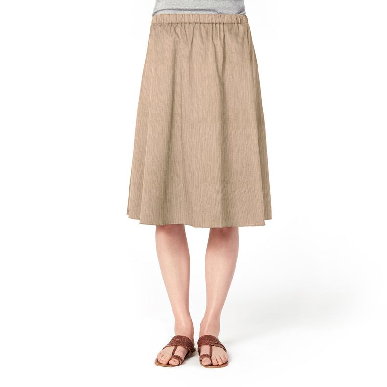 Double Gauze/Muslin – dark beige, image number 7