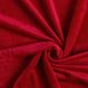 Stretch Velvet Nicky Velours – red,  thumbnail number 1