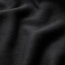 Cotton Fleece Plain – black,  thumbnail number 3