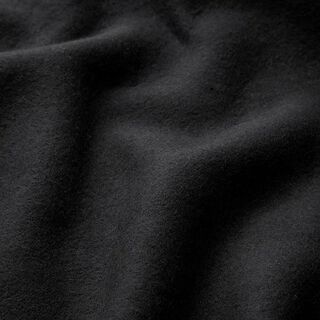 Cotton Fleece Plain – black, 