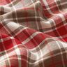 Decor Fabric Canvas colourful checks – taupe/red,  thumbnail number 2