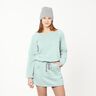 Brushed Sweatshirt Fabric – pastel green,  thumbnail number 7
