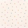 Double Gauze/Muslin colourful hearts Digital Print – white,  thumbnail number 1