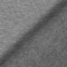 Light Cotton Sweatshirt Fabric Mottled – dark grey,  thumbnail number 5