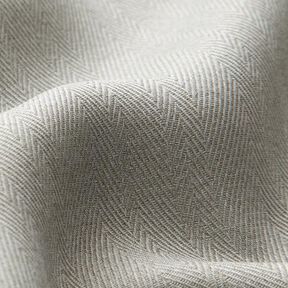 Blackout fabric Herringbone – light grey, 