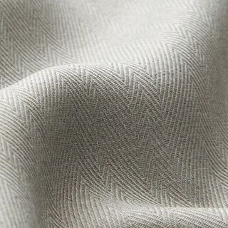 Blackout fabric Herringbone – light grey, 