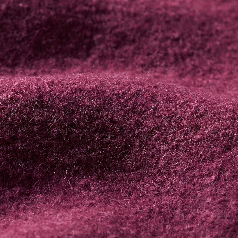 Fulled woollen loden – grape, image number 2