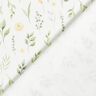 Cotton Jersey watercolour branches Digital Print – ivory/vanilla yellow,  thumbnail number 4