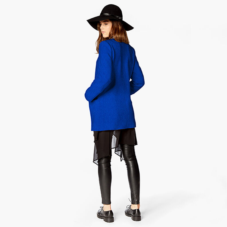 Fulled woollen loden – royal blue,  image number 9