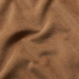 Stretch Velvet Plain Baby Cord – medium brown, 