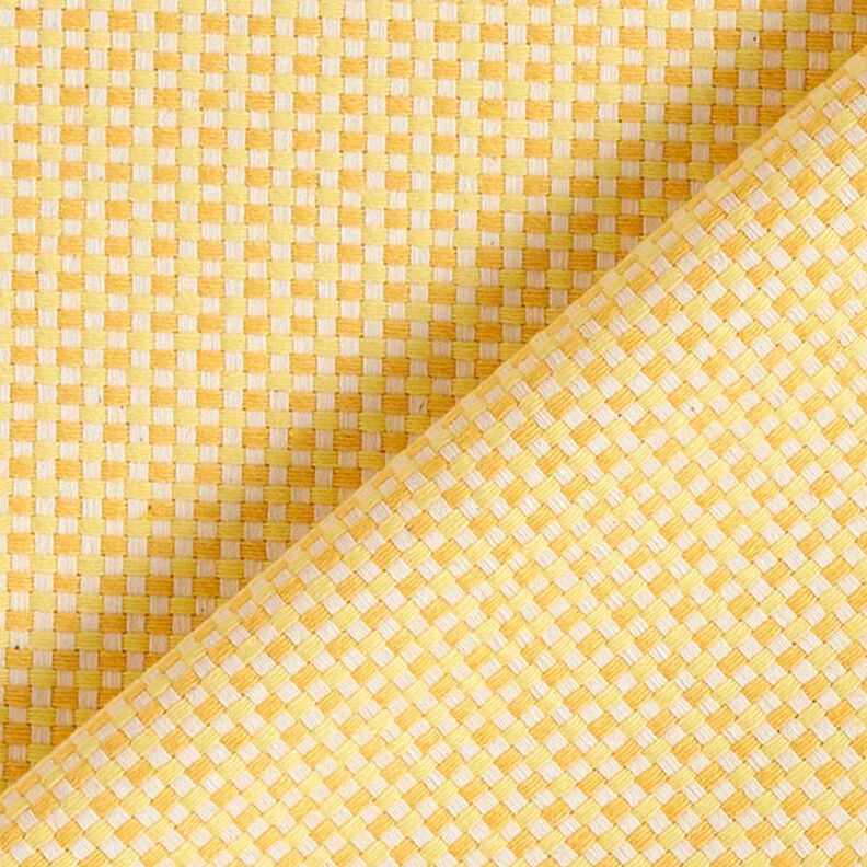 Decor Fabric Jacquard Plain Texture – yellow,  image number 4