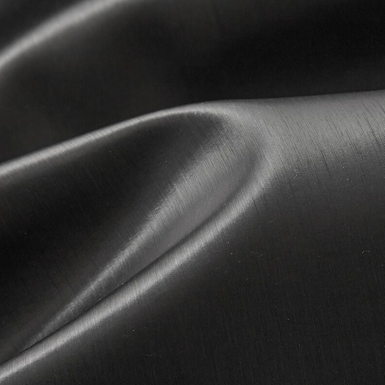 Upholstery Fabric Imitation Leather Shimmering – black,  image number 6