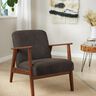 Upholstery Fabric Imitation Leather Pamero – dark brown,  thumbnail number 5