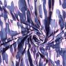 Viscose Jersey Brushstrokes – white/blue lilac,  thumbnail number 3