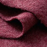 Fulled woollen loden Mottled – burgundy,  thumbnail number 4
