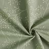 Decorative fabric half Panama delicate branches – light olive,  thumbnail number 3