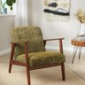 Upholstery Fabric Chenille Plain – olive,  thumbnail number 4