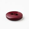 2-hole button round [Ø 11 mm] – burgundy,  thumbnail number 2