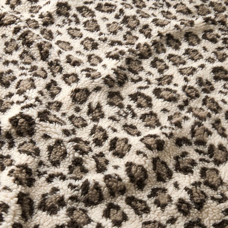 Teddy Fur Leopard Print – light beige/dune, image number 2