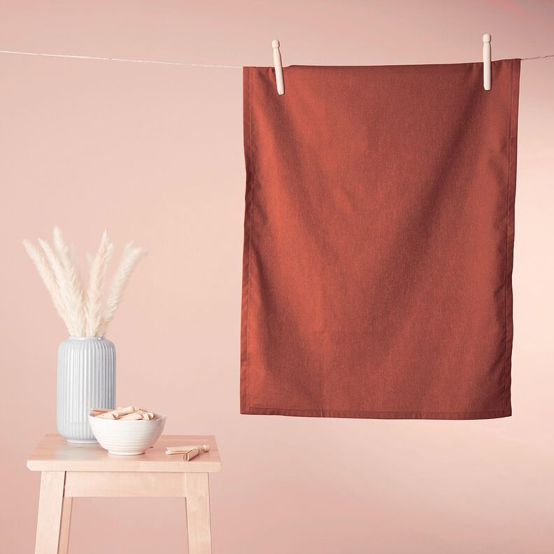 Cotton Cretonne Plain – terracotta, image number 8