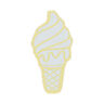 Reflector patch Ice cream [57x29 mm],  thumbnail number 1