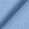 GOTS Triple-Layer Cotton Muslin – steel blue,  thumbnail number 5