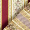 Biedermeier Stripes Jacquard Furnishing Fabric – cream/red,  thumbnail number 3