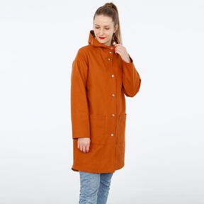 FRAU KARO - lined hooded parka with patch pockets, Studio Schnittreif | XS - XXL, 