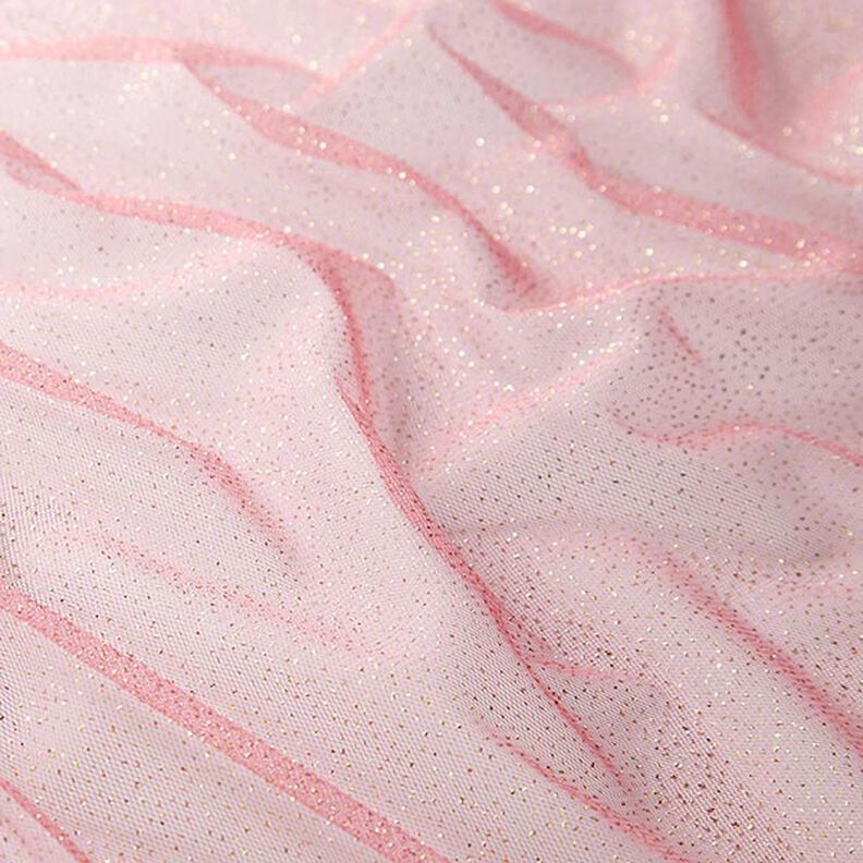 Royal Glitter Tulle – dusky pink/gold,  image number 3