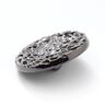 Meteor Metal Button – silver metallic,  thumbnail number 2