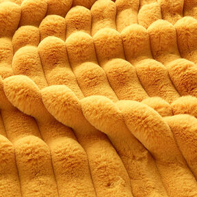 Upholstery Fabric Cosy Rib – curry yellow, 